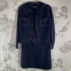 Lillie Rubin vintage dress with jacket